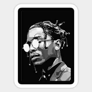 Rapper BW Sticker